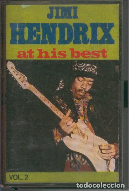 Livres anciens: Cinta Casete: JIMI HENDRIX - At his best, Vol.02 - Jimi Hendrix