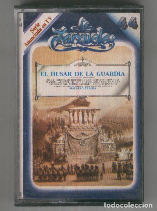 Livres anciens: CINTA CASETE: LA ZARZUELA No.44 - EL HUSAR DE LA GUARDIA - GER&Oacute;NIMO GIM&Eacute;NEZ y GUILLERMO PERR&Iacute;N