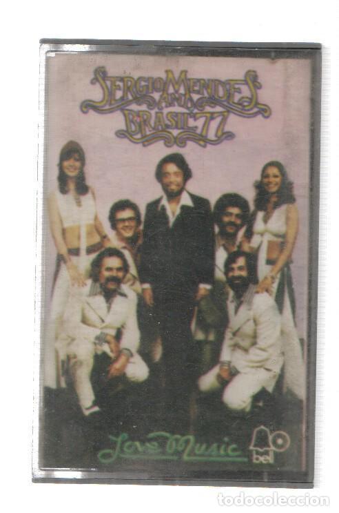 Livres anciens: Cinta Casete: SERGIO MENDES AND BRASIL 77 - Love Music (Bell 1973) - SERGIO MENDES AND BRASIL 77