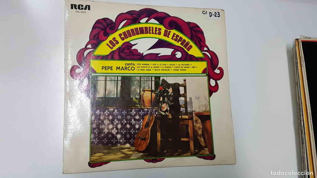 Livres anciens: LP: Los Churumbeles de Espa&ntilde;a canta Pepe Marco - Pepe Mairena, Vete a tu casa, Ojazos
