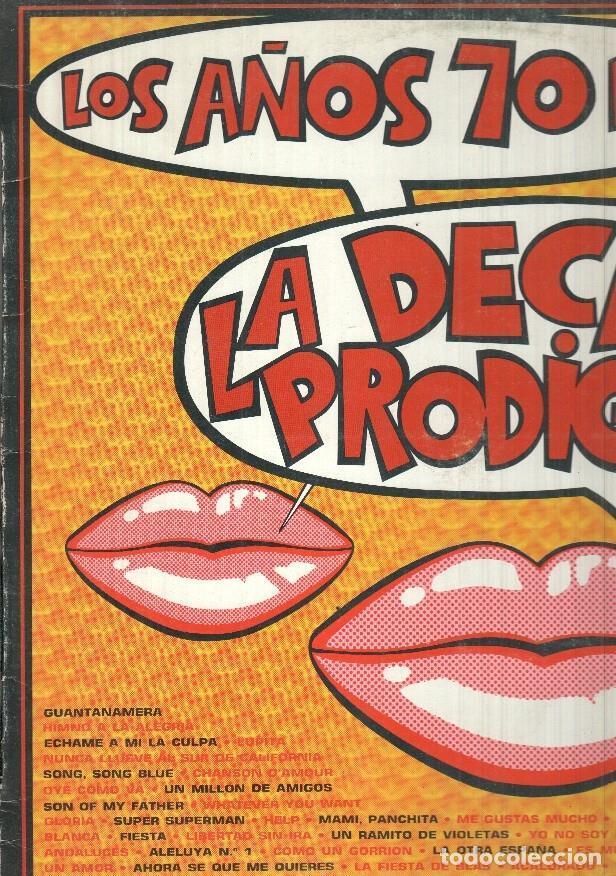 Libros antiguos: LP: La decada prodigiosa - NULL - Foto 1