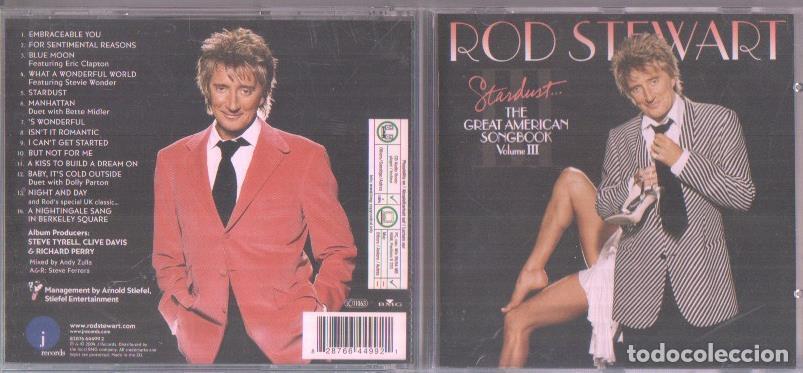 Antiquarische B&uuml;cher: CD Musica: ROD STEWART Stardust The great american songbook volume III -