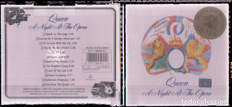 Antiquarische B&uuml;cher: CD Musica: QUEEN a Night at the operea -