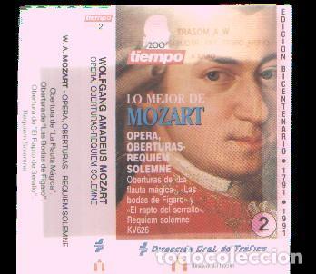 Antiquarische B&uuml;cher: Cassette: Lo mejor de MOZART: opera, oberturas, requiem solemne - NULL