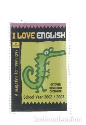 Libros antiguos: Cinta Casete: I LOVE ENGLISH: Numero 43 (October, November, December 2002-2003) - VARIOS