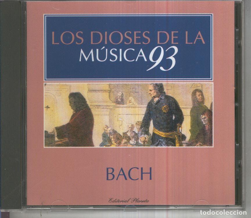 Libros antiguos: CD Musica: Coleccion Los Dioses de la Musica 93, No.03: BACH - Bach