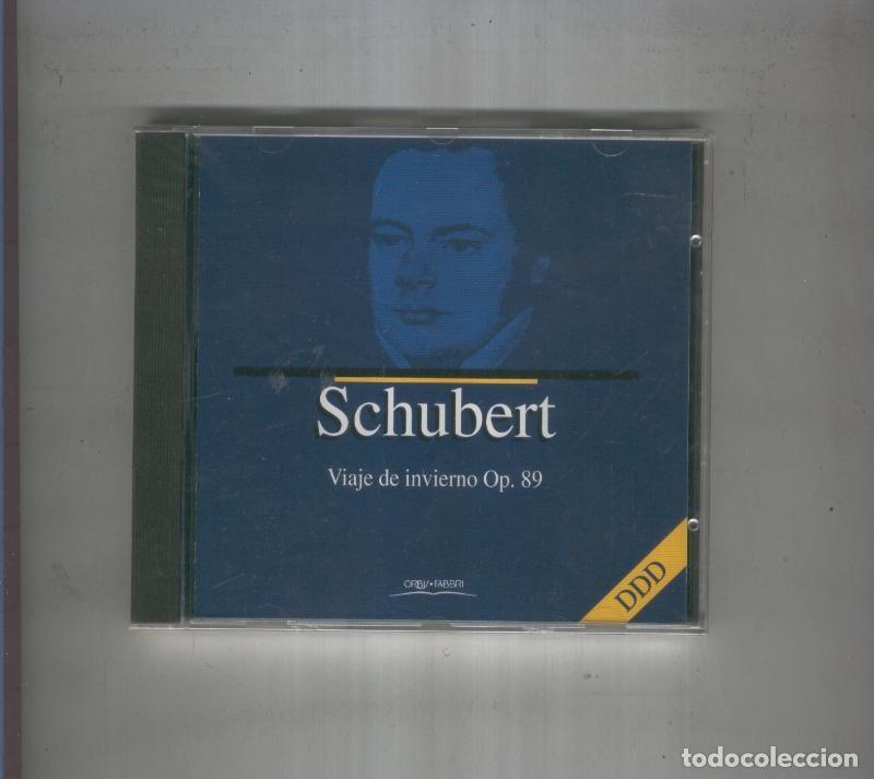 Libri antichi: CD: SCHUBERT: Viaje de invierno- coleccion Orbys Fabbry - VARIOS