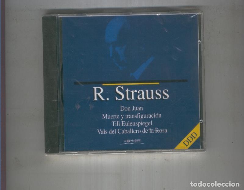Libros antiguos: CD: R.STRAUSS coleccion Orbys Fabbry: Don Juan, muerte y transfiguracion - Tod und Verklarung - VAR