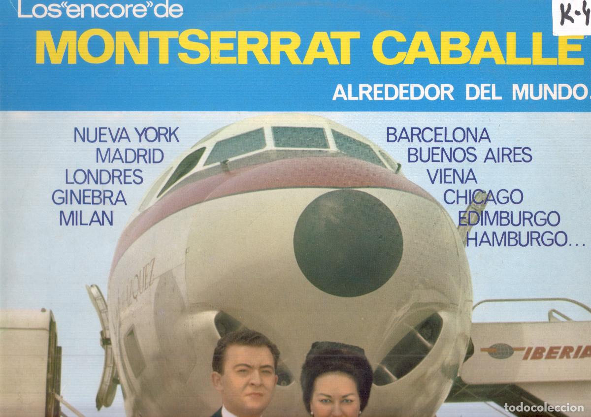 Libros antiguos: LP: Los encore de Montserrat Caballe alrededor del mundo