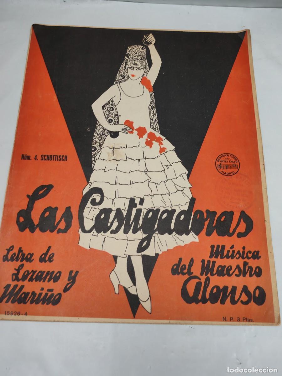 Libros antiguos: LAS LAS CASTIGADORAS (Uni&oacute;n Musical Espa&ntilde;ola 1927, SCHOTTISCH, No. 4)