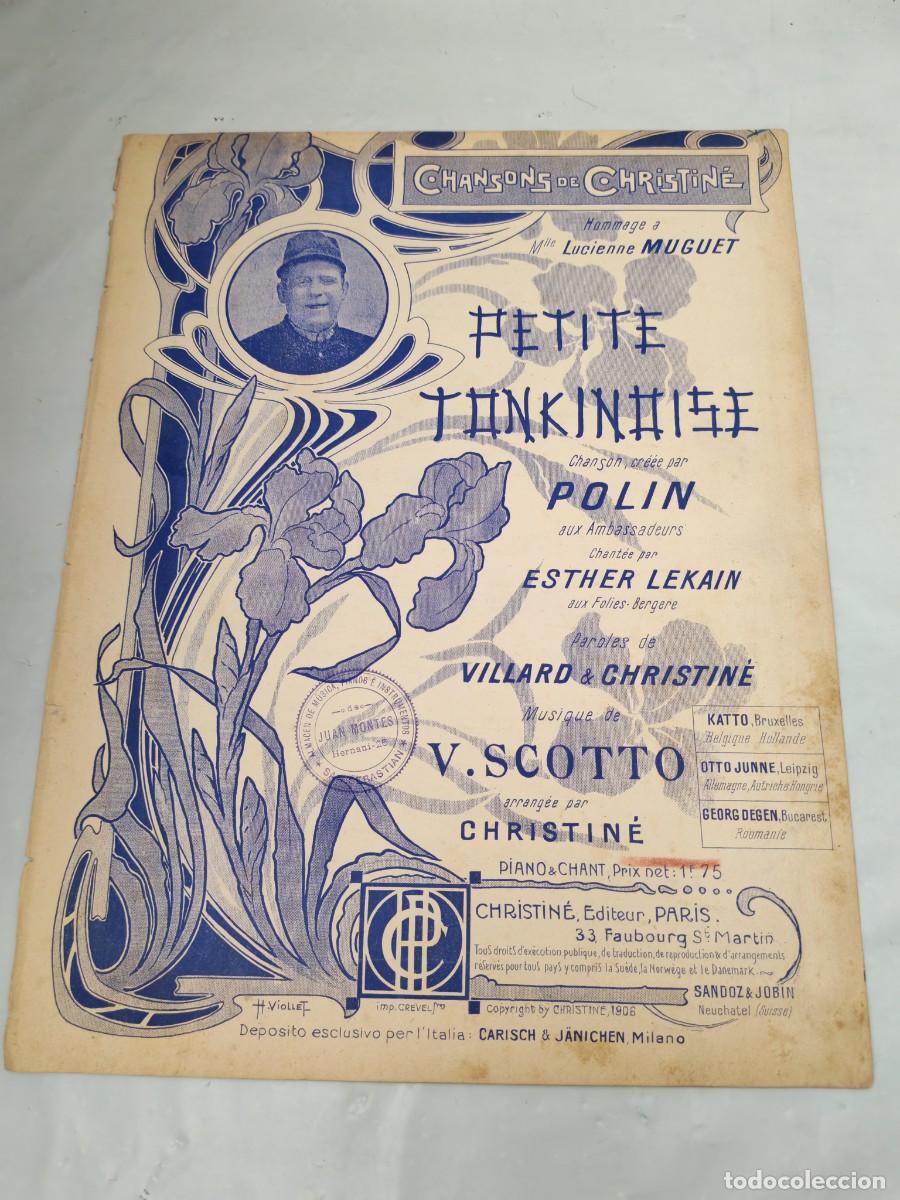 Livros antigos: PETITE TONKINOISE (Edici&oacute;n 1900 aprox.)