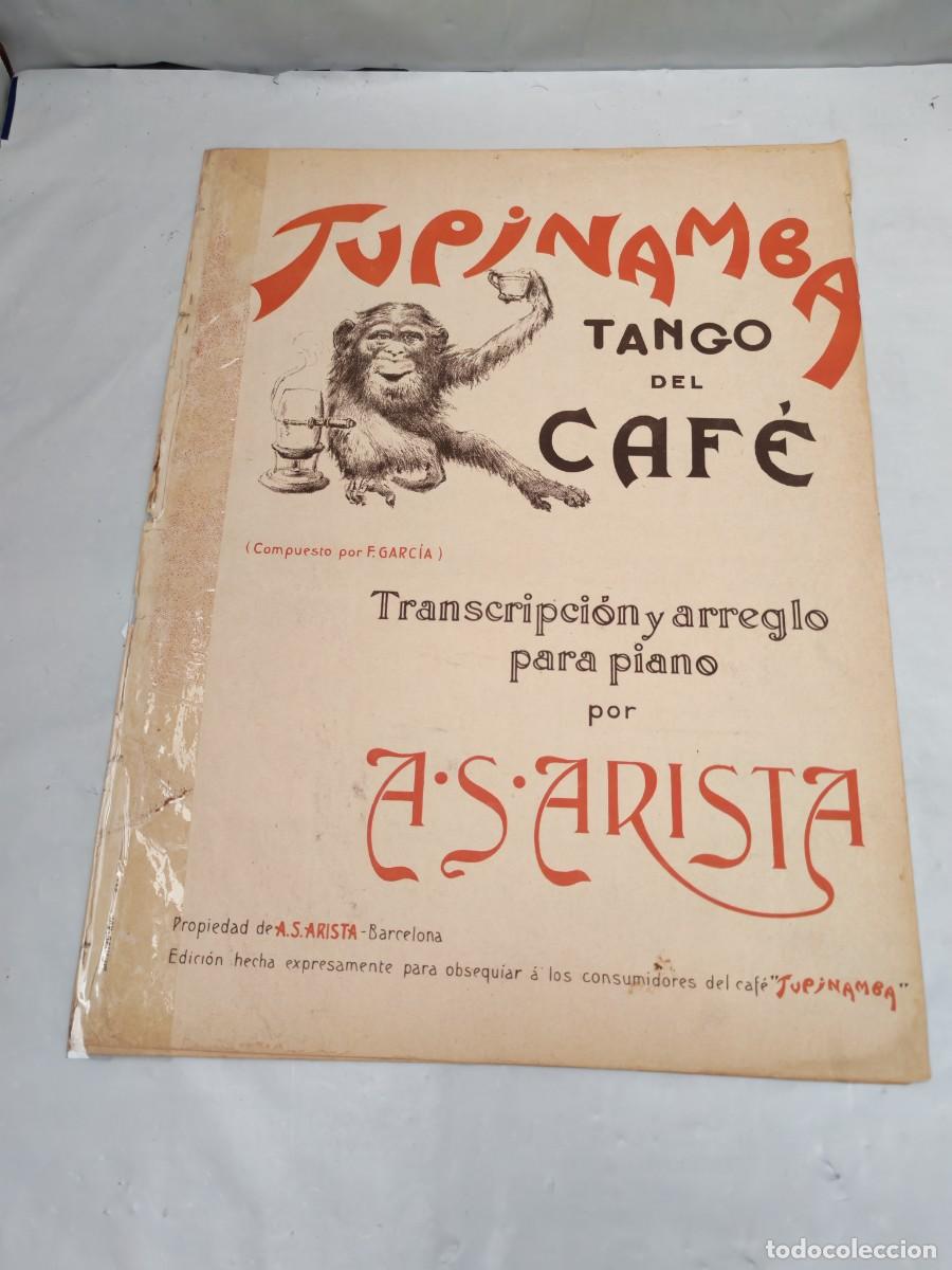 Libros antiguos: Tupinamba: Tango del Caf&eacute; (Edici&oacute;n 1900 aprox.)