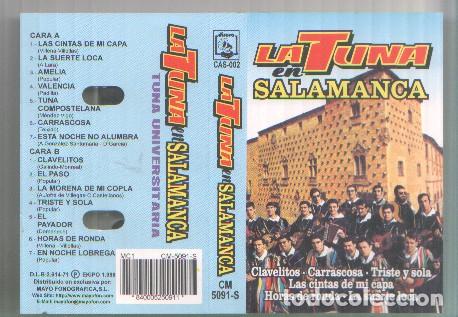 Libros antiguos: Cassete-Musica: La Tuna en Salamanca - Victor Manuel