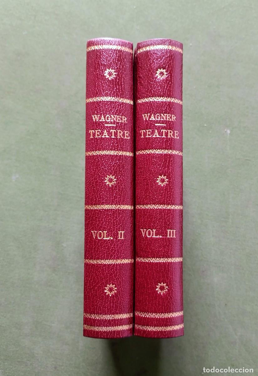 Libros antiguos: L'ANELL DEL NIBELUNGO - COMPLET, QUATRE OBRES EN DOS VOLUMS - ASSOCIACI&Oacute; WAGNERIANA