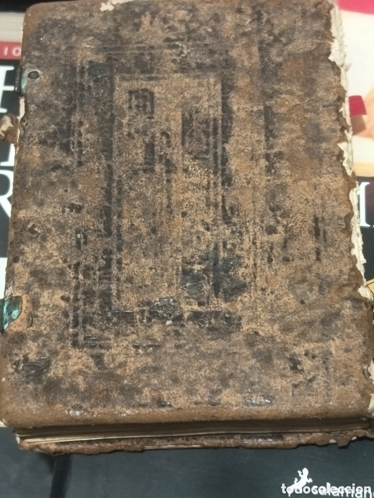 Libros antiguos: Manuscrito Lit&uacute;rgico Canto Gregoriano Siglo XV-XVI