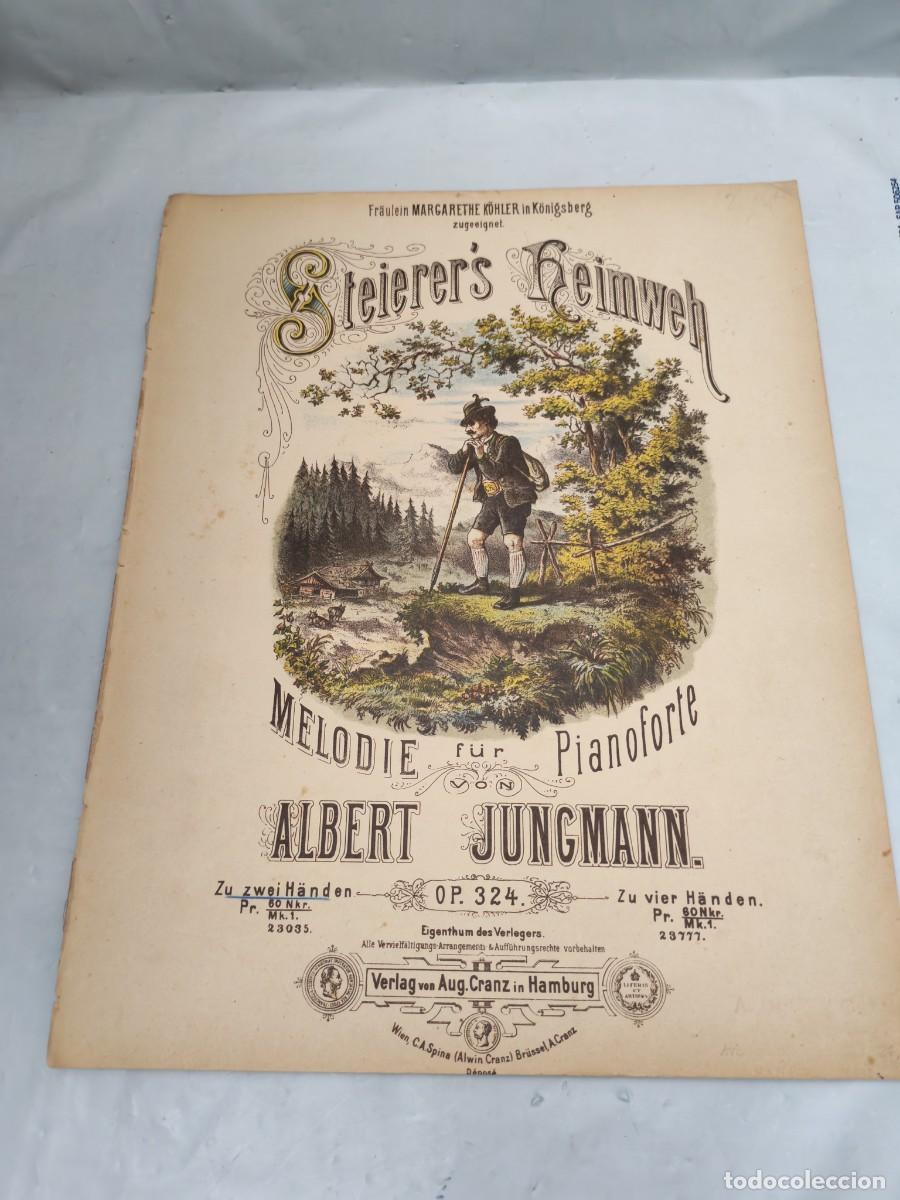 Libros antiguos: STEIRERS HEIMWEH, Melodie. Op. 324 (Edici&oacute;n 1900 aprox.)