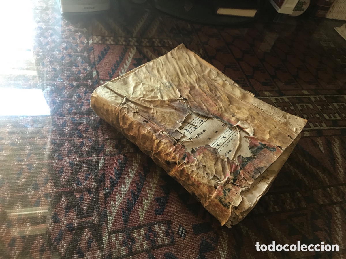 Libros antiguos: Arte de canto llano. El cante del &oacute;rgano.