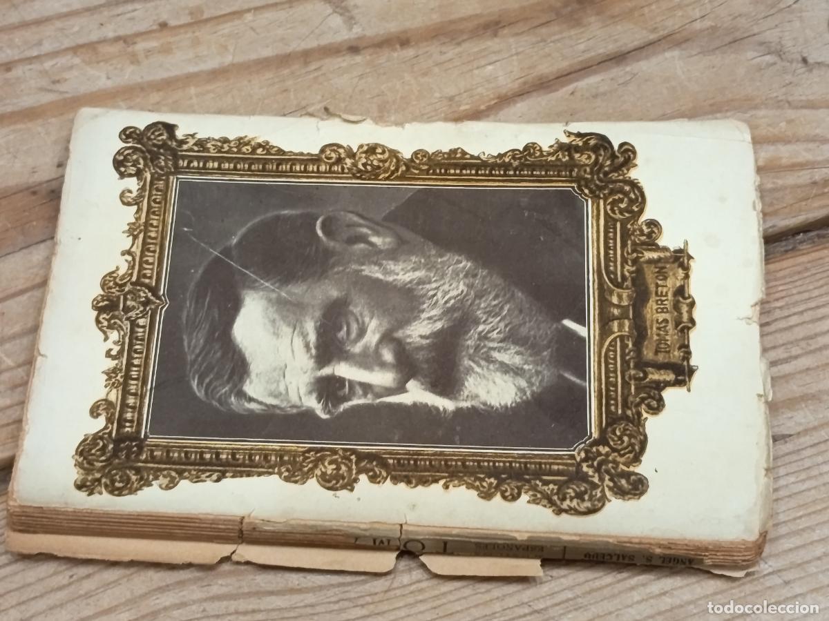 Libros antiguos: 1924 - ANGEL S. SALCEDO. Tom&aacute;s Bret&oacute;n su vida y sus obras - DEDICADO POR EL AUTOR