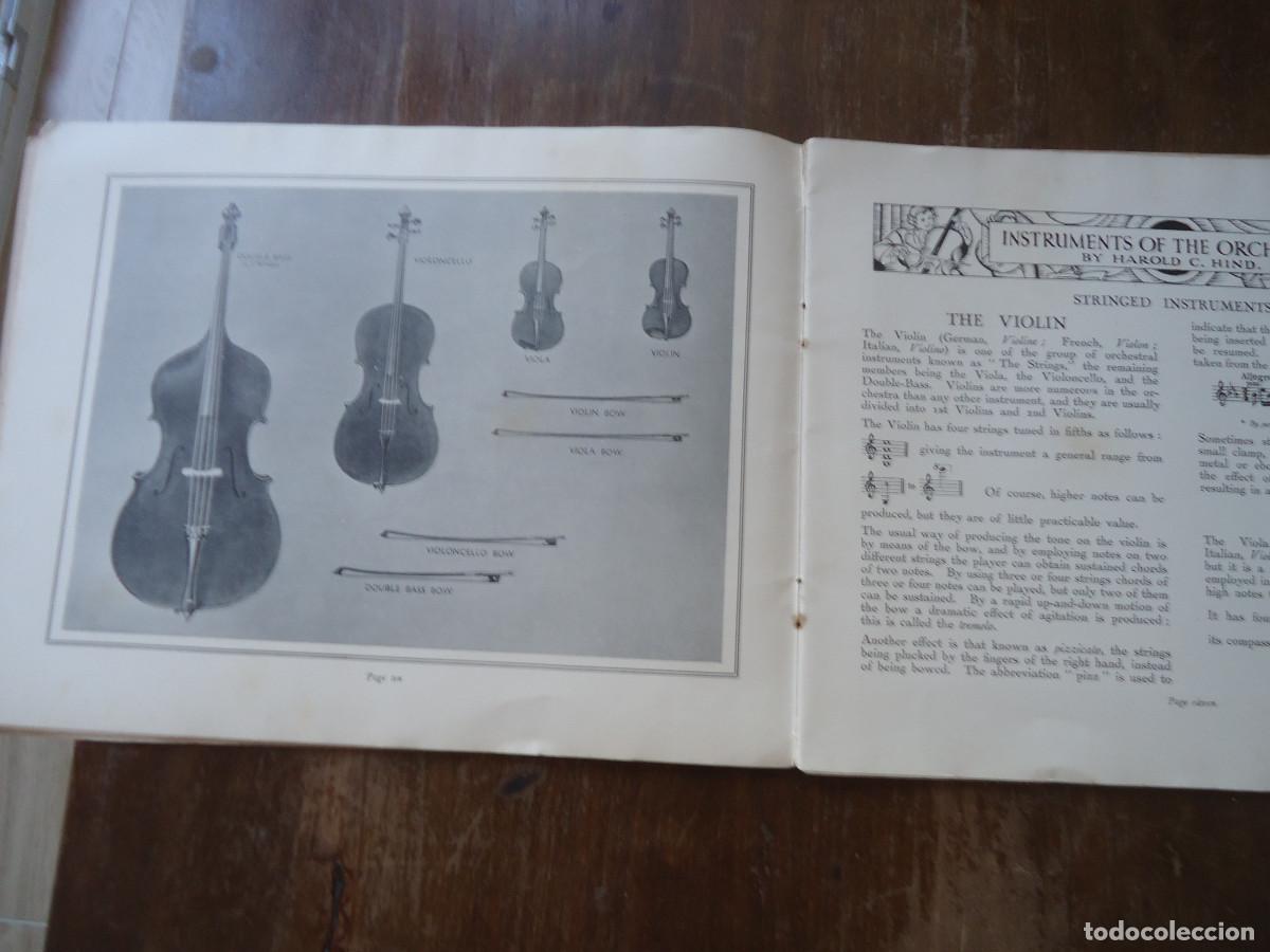 Libros antiguos: The Orchestra and its Instruments. La orquesta y sus instrumentos. 1936