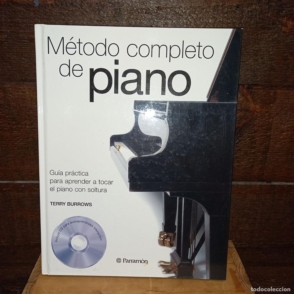 Libros antiguos: M&eacute;todo completo de piano. Terry Burrows. Parram&oacute;n, con CD