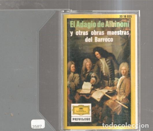 Old books: Cassete-Musica: El adagio de Albinoni y otras obras maestras del barroco -