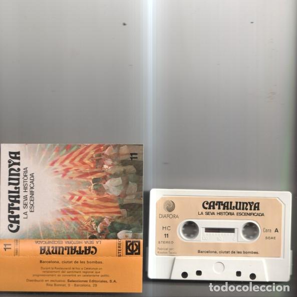 Libros antiguos: Cassete-Musica: Catalunya: la seva historia escenificada volumen 11: Barcelona, ciutat de les bombes