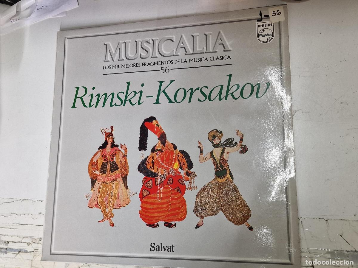 Old books: Disco LP: Musicalia 56 - Rimski - Korsakov. Salvat. London. Los mil mejores fragmentos de la musica