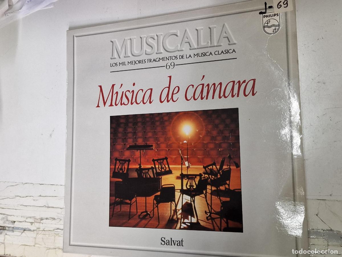Old books: Disco LP: Musicalia 69 - M&uacute;sica de c&aacute;mara. Salvat. London. Los mil mejores fragmentos de la musica c