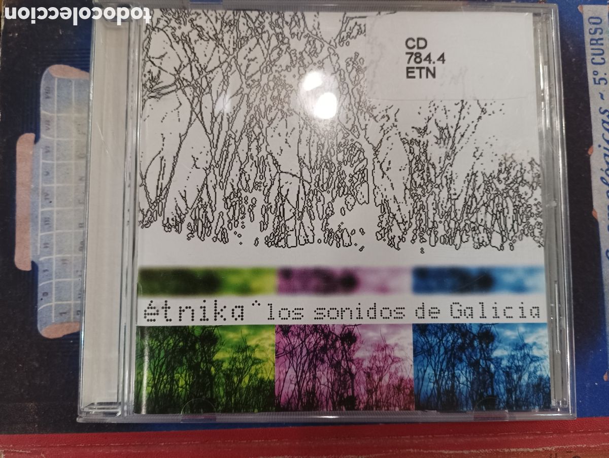 Libros antiguos: &Eacute;tnika, los Sonidos de Galicia, CD. Musica - Varios