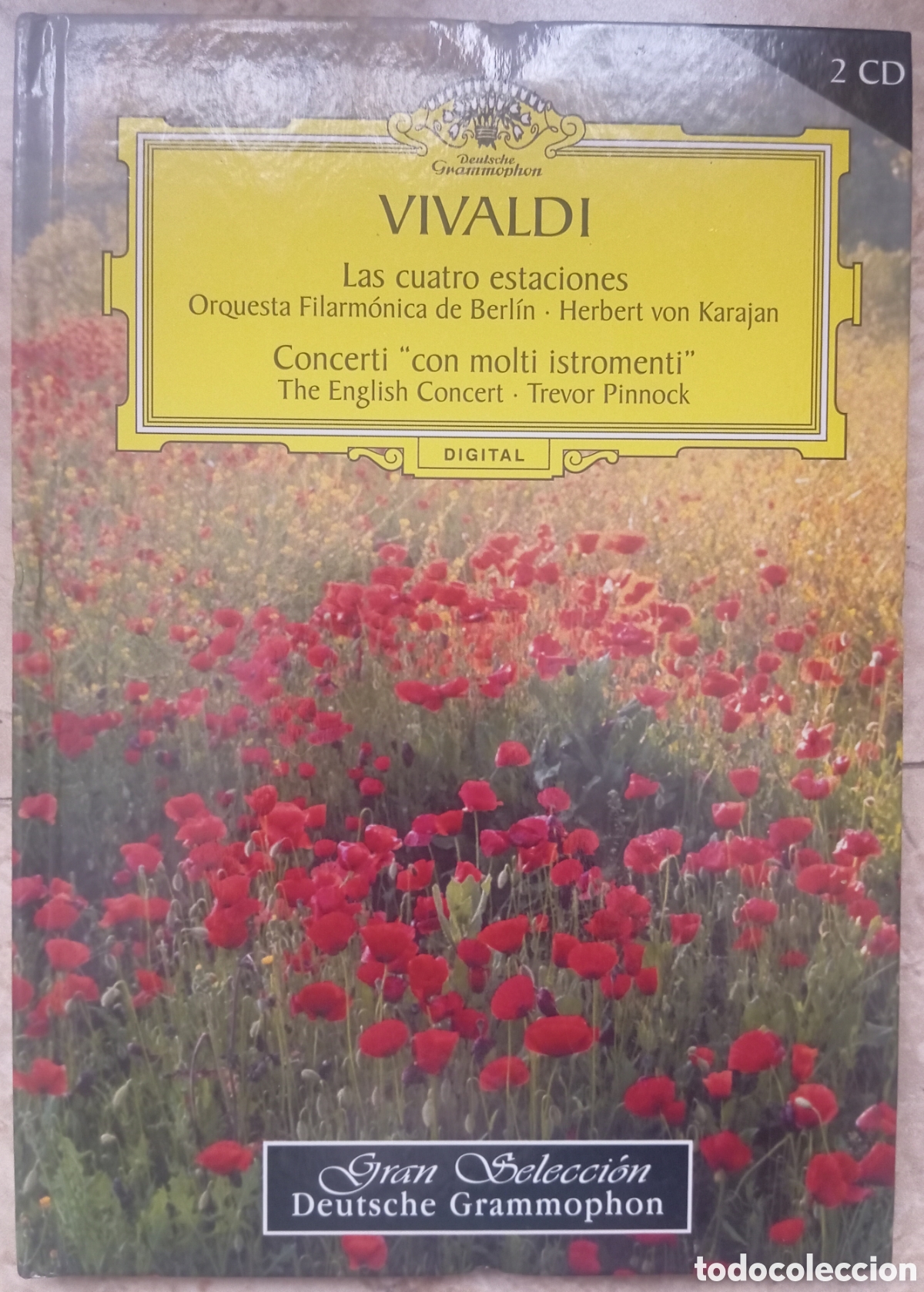 Libros antiguos: VIVALDI LAS CUATRO ESTACIONES LIBRO + CD