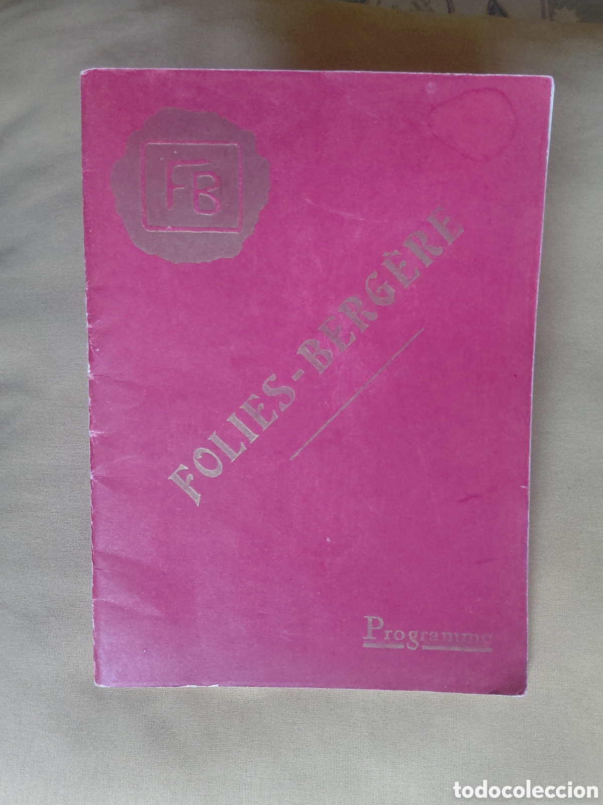 Libros antiguos: 1928 Programa del cabaret Folies Bergere 24 paginas alternando los cuadros y espect&aacute;culos con abunda