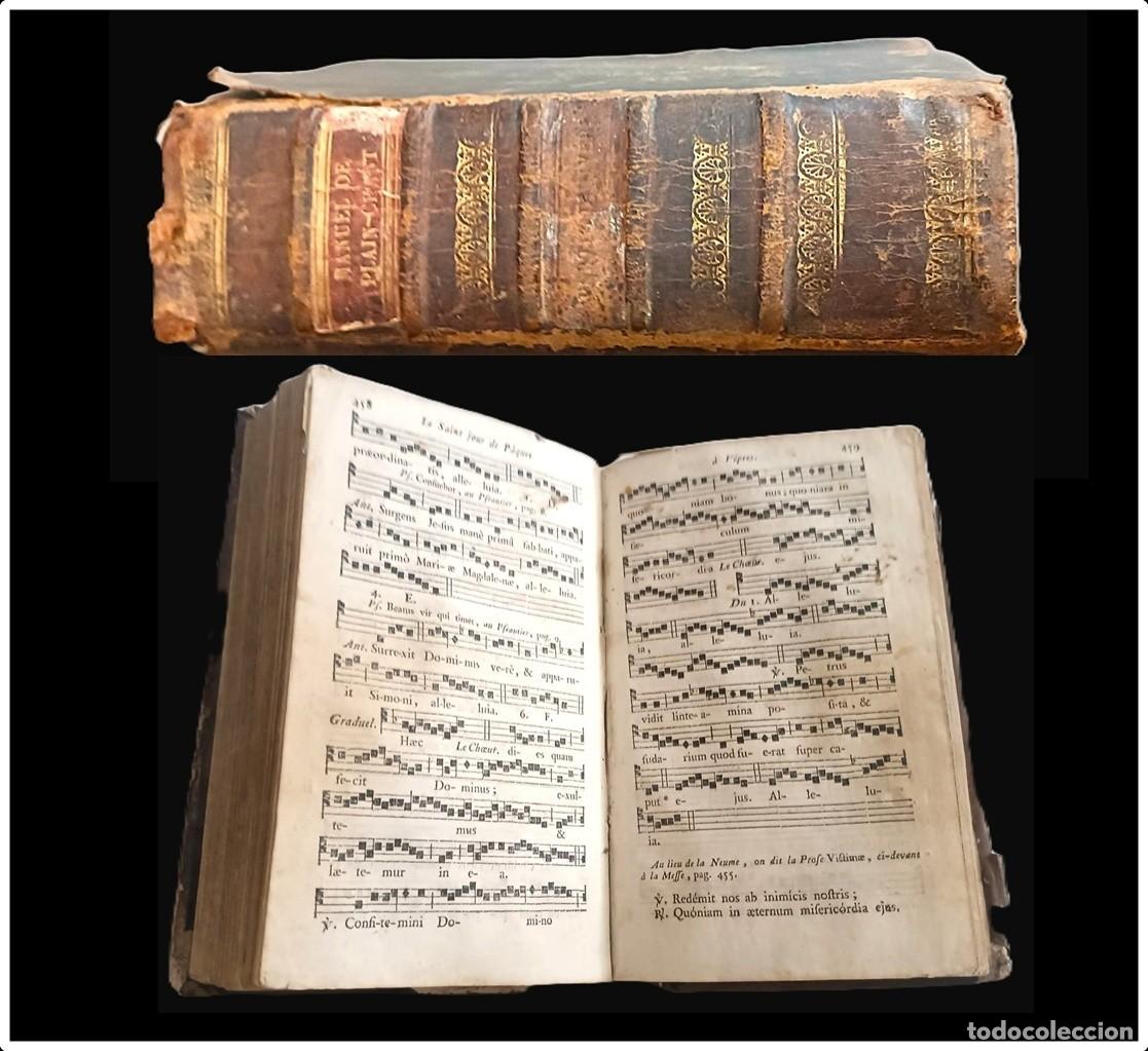 Libros antiguos: A&ntilde;o 1784: Libro del partituras del siglo XVIII.