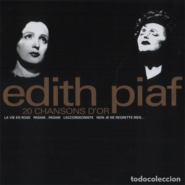 Libros antiguos: Edith Piaf - 20 Chansons Dor (CD, Comp) - Edith Piaf - Foto 1