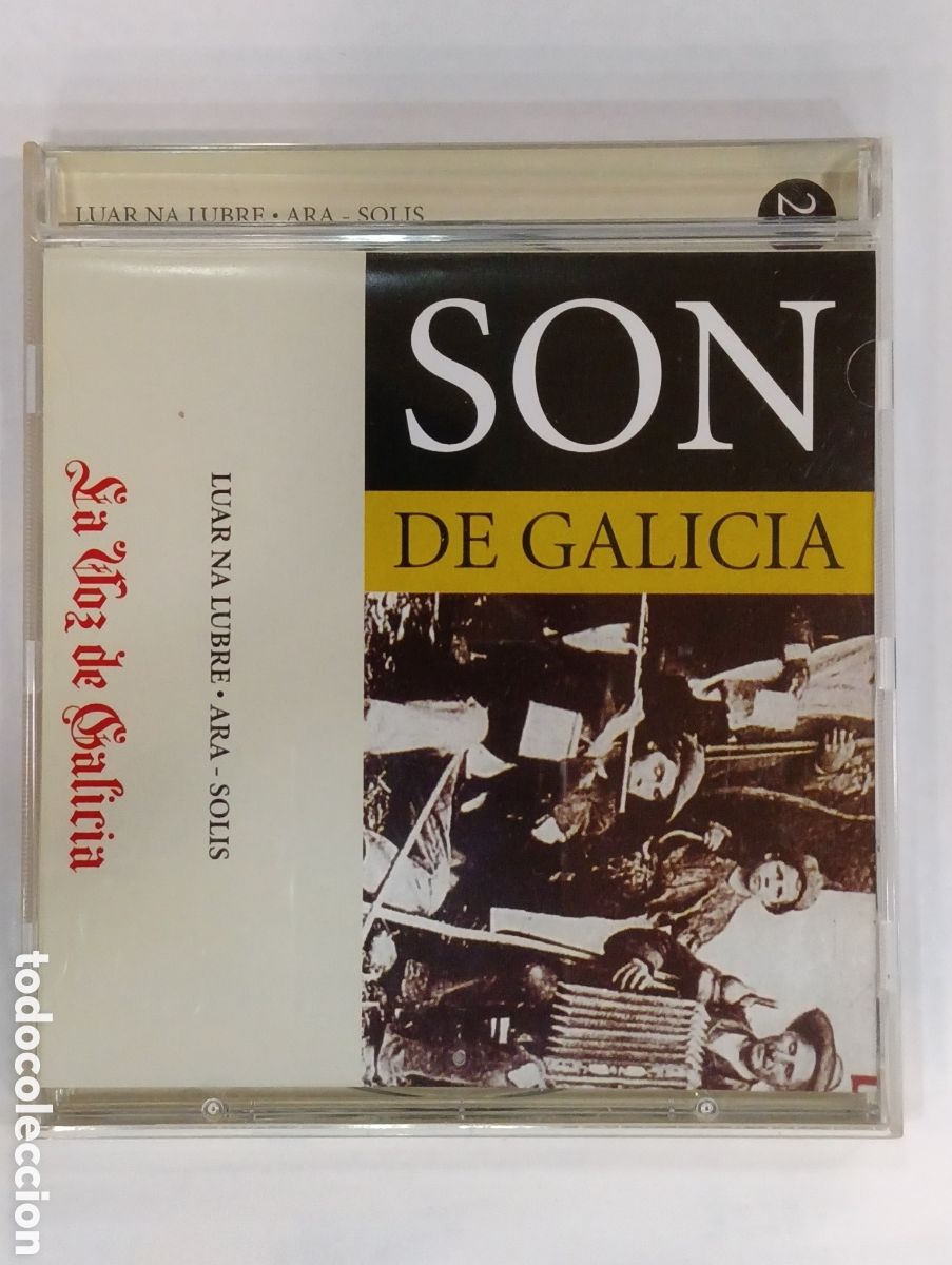 Libros antiguos: Son de Galicia. Luar na lubre - Ara - Solis - CD - La Voz de Galicia - Sin Especificar