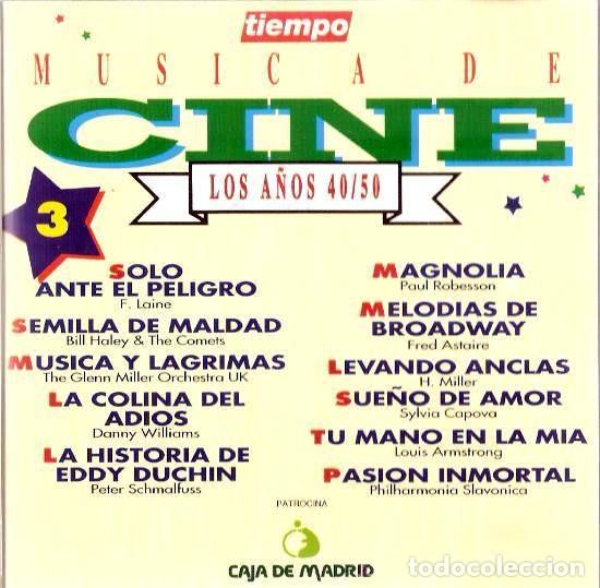 Libros antiguos: M&uacute;sica de cine Los a&ntilde;os 40-50 Volumen 3 CD, Comp