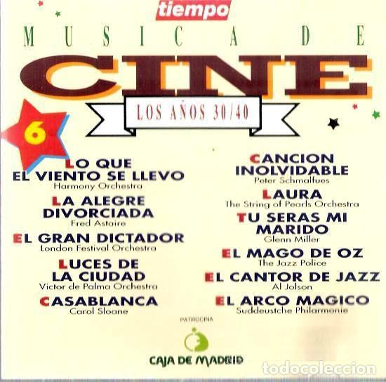 Libros antiguos: Musica de Cine Los A&ntilde;os 30-40 Volumen 6 - Autor: Sin Especificar - Editorial: Sin Especificar