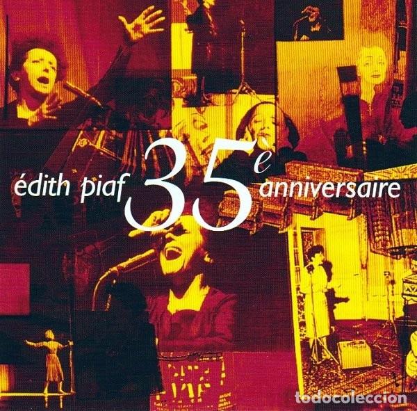 Libros antiguos: &Eacute;dith Piaf &ndash; 35&egrave; Anniversaire cd - Sin Especificar