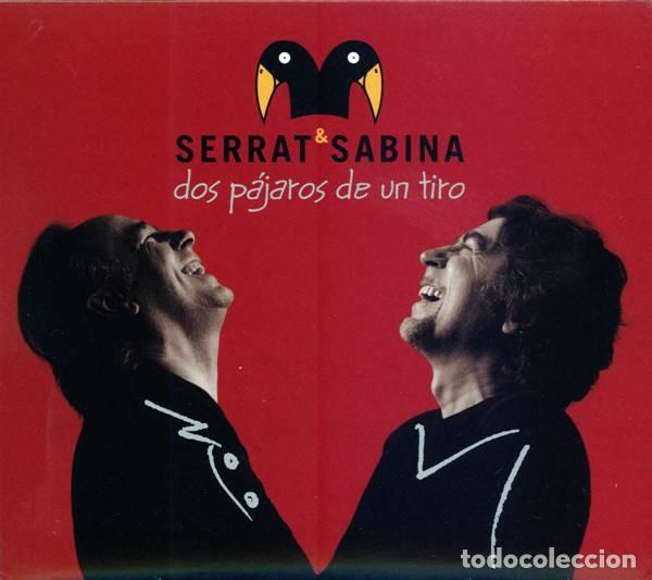 Libros antiguos: Serrat & Sabina - Dos P&aacute;jaros De Un Tiro (CD, Album y DVD-V) - Serrat & Sabina - Sin Especificar