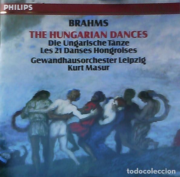 Libros antiguos: The Hungarian Dances - Die Ungarische T&auml;nze - Les 21 Danses Hongroises - Brahms - Sin Especificar