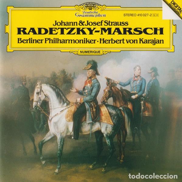 Libros antiguos: Johann & Josef Strauss, Berliner Philharmoniker, Herbert von Karajan &ndash; Radetzky-Marsch