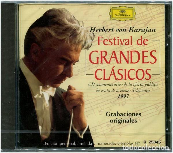 Libros antiguos: Herbert Von Karajan &ndash; Festival De Grandes Cl&aacute;sicos - Herbert Von Karajan - Sin Especificar