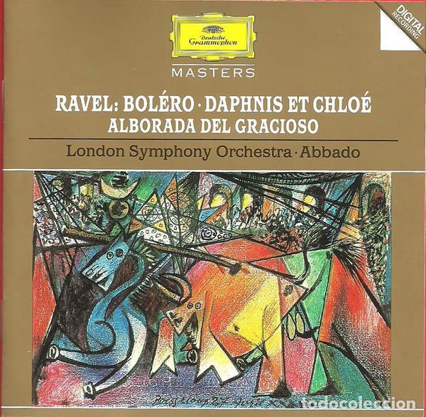 Libros antiguos: Ravel Bol&eacute;ro, Daphnis Et Chlo&euml;, Alborada Del Gracioso - Ravel - CD &aacute;lbum - Sin Especificar