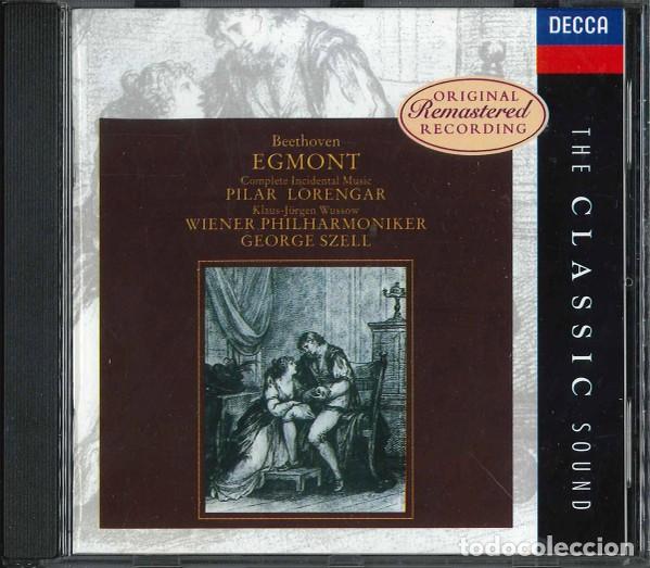 Libros antiguos: Complete Incidental Music To Goethe's Egmont - Ludwig van Beethoven - Edici&oacute;n en formato CD &aacute;lbum