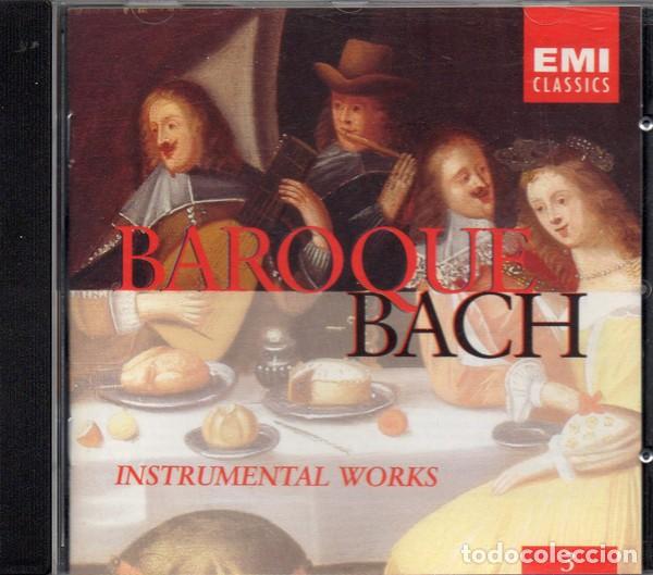 Libros antiguos: Bach &ndash; Baroque. Bach. Instrumental Works. CD Album - Bach - Sin Especificar