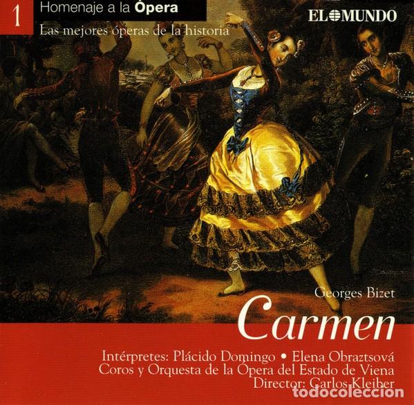 Libros antiguos: Carmen: &Oacute;pera - Georges Bizet - Edici&oacute;n en CD &Aacute;lbum - Sin Especificar