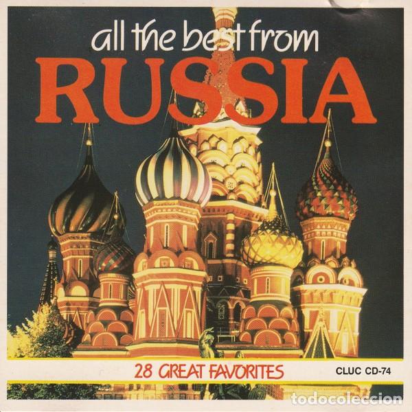 Libros antiguos: All The Best From Russia CD Album. M&uacute;sica cl&aacute;sica - Varios - Editorial Sin Especificar