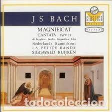 Libros antiguos: Magnificat Cantata BWV 21, CD m&uacute;sica cl&aacute;sica - J.S. Bach - Editorial Sin Especificar