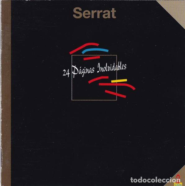 Libros antiguos: Serrat &ndash; 24 P&aacute;ginas Inolvidables (CD, Album, Re) - Serrat - Sin Especificar