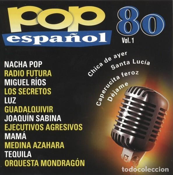 Libros antiguos: Pop Espa&ntilde;ol 80 (Vol.1) &ndash; CD Album - Varios - Sin Especificar