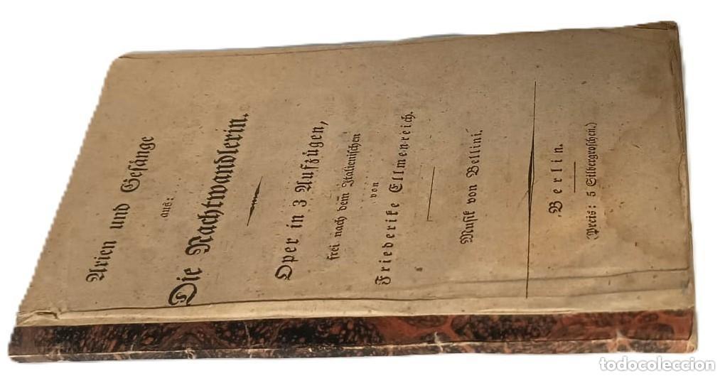 Libros antiguos: Libreto de &oacute;pera en alem&aacute;n del siglo XIX - Foto 2